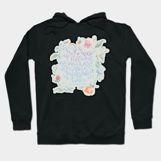 My Grace is Sufficient - 2 Corinthians 12:9 / sage Hoodie